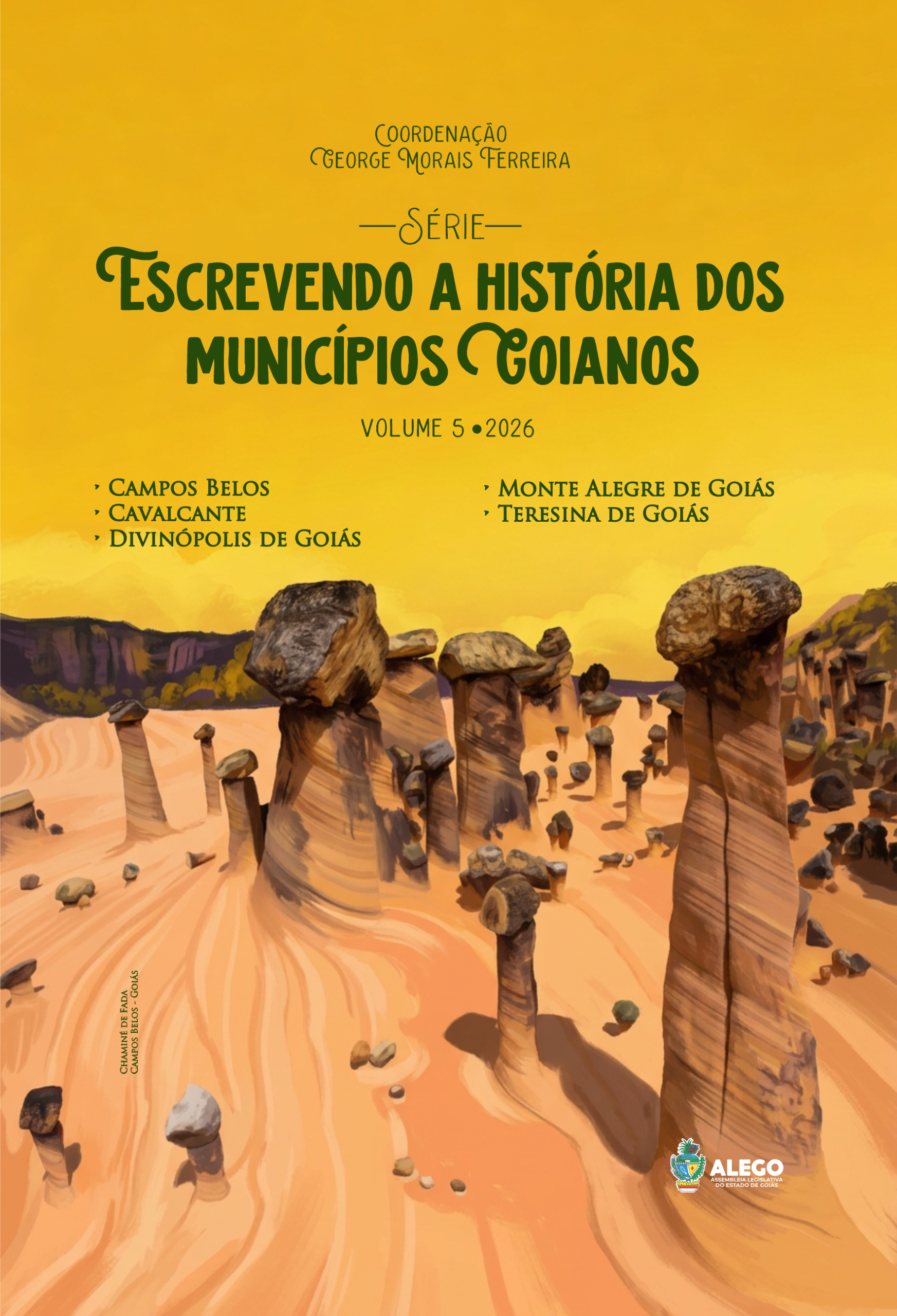 E-book Escrevendo a História dos Municípios Goianos - Volume 5